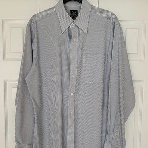 Jos A Bank Men's Traveler Tailored Fit Dress Shirt